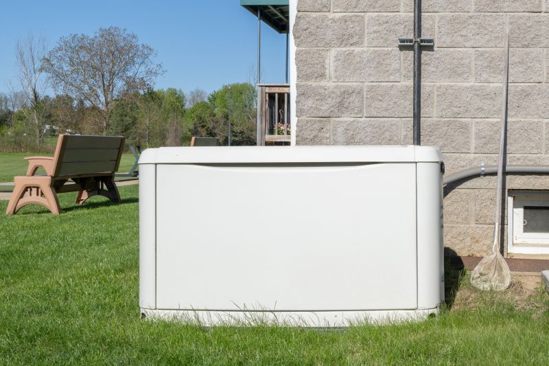 Residential Generator in Backyard